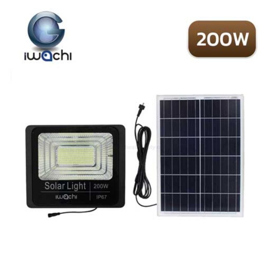 Cellular Led ไฟสปอร์ตไลท์ Solar Cell LED IWACHI 200W - ENRICH LIGHTING ศูนย์รวม ...
