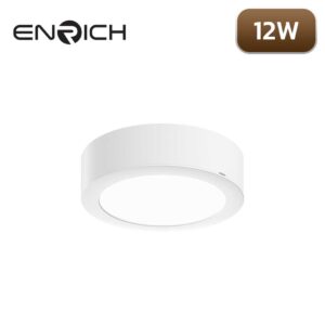 ดาวน์ไลท์-LED-หน้ากลม-ENRICH-EASY-O-สีขาว-12W