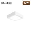 ดาวน์ไลท์-LED-หน้าเหลี่ยม-ENRICH-EASY-O-สีขาว-12W