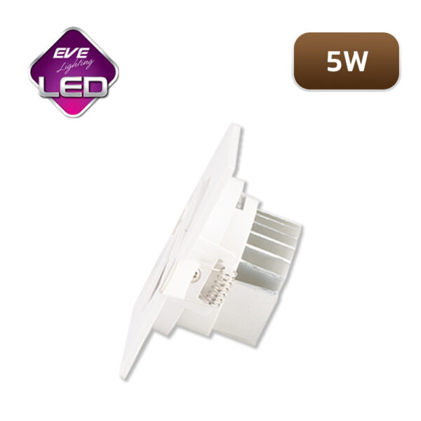 ดาวไลท์ LED 5W EVE COB Square2