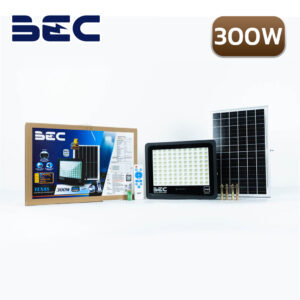 สปอร์ตไลท์โซล่าเซลล์ LED BEC TEXAS 300W-1