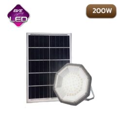 โคมโซล่าเซลล์ ไฮเบย์ EVE LED 200W