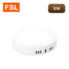 โคมไฟดาวน์ไลท์ติดลอย LED 12W FSL SURFACE MOUNTEDๅ