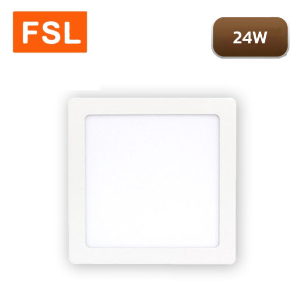 โคมไฟดาวน์ไลท์ติดลอย LED 24W FSL SURFACE MOUNTED4