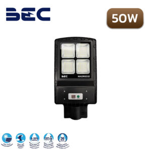 โคมไฟถนน BEC LED SOLAR รุ่น MADRID DAYLIGHT 50W-1