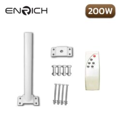 Alternative view of โคมไฟถนนโซล่าเซลล์ LED ENRICH Sunlight All in one 200W