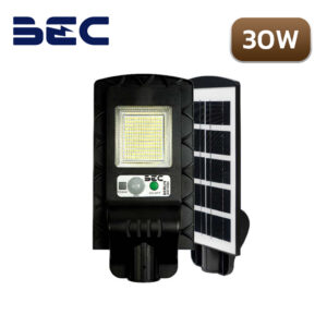 โคมไฟถนนโซล่าเซลล์ LED BEC BERLIN 30W