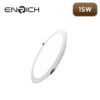 a white round light fixture