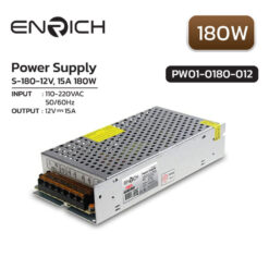พาวเวอร์ซัพพลาย ENRICH S-180-12V 15A 180W