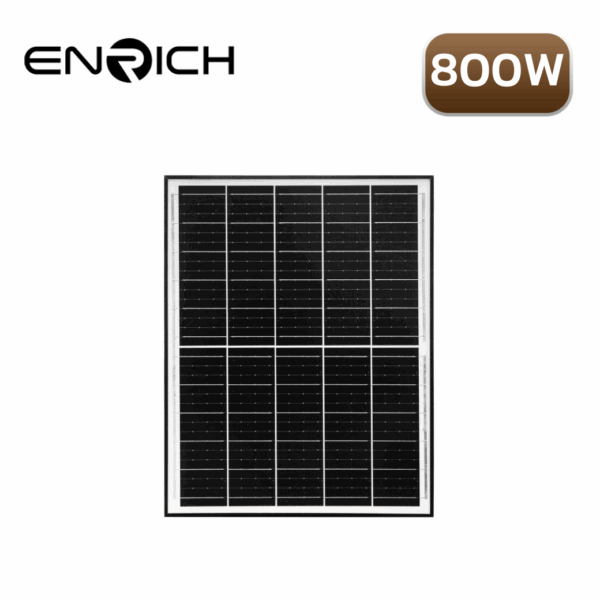 สปอร์ตไลท์โซล่าเซลล์ LED ENRICH THREE 3 แสง 800W 03
