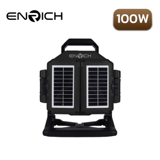 สปอร์ตไลท์โซล่าเซลล์ LED RECHARGE รุ่น JUMBO 100W 3CCT (2)