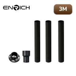 Alternative view of เสาไฟเหล็กตรง ทรงกลม ENRICH 3เมตร