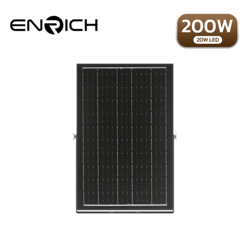 สปอร์ตไลท์โซล่าเซลล์ ENRICH OPTIMUS 200W-LED 20W 02