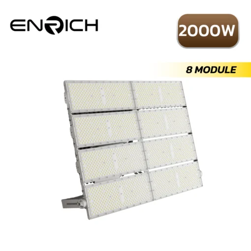หน้าโคมสปอร์ตไลท์ LED ENRICH รุ่น N-BRICK 2000W 10kV